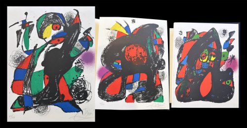 Image for Miro Litografo IV DELUXE. With 2 lithographs signed and numbered Miro Litografo IV DELUXE. With 2 lithographs signed and numbered